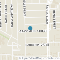 Map location of 3513 Grassmere Street, Houston, TX 77051