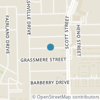 Map location of 3614 Dawson Lane #A/B, Houston, TX 77051