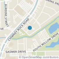 Map location of 5223 Arboles Drive, Houston, TX 77035