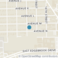 Map location of 1403 Avenue N, South Houston TX 77587