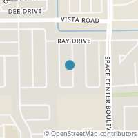 Map location of 3706 Moonlite Dr, Pasadena TX 77505