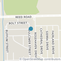 Map location of 9311 Dulcimer Street, Houston, TX 77051