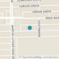 Map location of 5747 Overdale Street, Houston, TX 77033