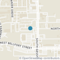 Map location of 8604 Beviamo St, Houston TX 77031