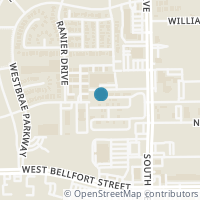 Map location of 8709 Torcello St, Houston TX 77031