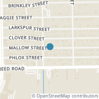 Map location of 4310 Mallow Street, Houston, TX 77051