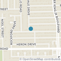 Map location of 5527 Flamingo Drive, Houston, TX 77033