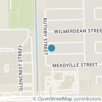 Map location of 8107 Morley St, Houston TX 77061