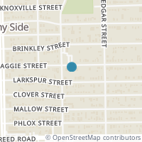 Map location of 4312 Maggie St, Houston TX 77051