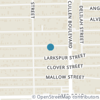 Map location of 4630 Maggie St, Houston TX 77051
