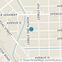 Map location of 304 Avenue, South Houston, TX 77587