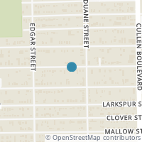 Map location of 4514 Brinkley St, Houston TX 77051