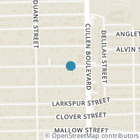 Map location of 4650 4650 Brinkley St, Houston, TX 77051