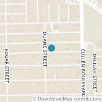 Map location of 4611 Knoxville Street #A B, Houston, TX 77051