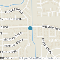 Map location of 10507 Silkwood Dr, Houston TX 77031