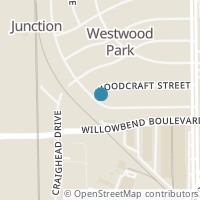 Map location of 4138 Woodhaven Street, Houston, TX 77025