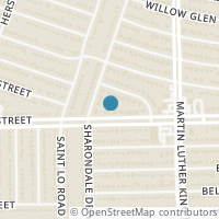 Map location of 5611 Bellfort St, Houston TX 77033