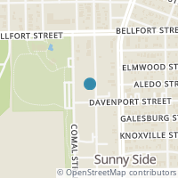 Map location of 8626 Brandon St, Houston TX 77051