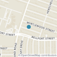 Map location of 5127 Pensdale Street, Houston, TX 77033