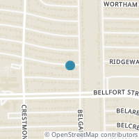 Map location of 6054 Ridgeway Dr #214, Houston TX 77033