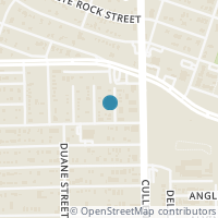 Map location of 8610 Amadwe St, Houston TX 77051