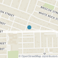 Map location of 4510 Rosemont St, Houston TX 77051