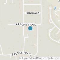 Map location of 8814 Apache Trl, San Antonio TX 78255