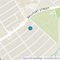 Map location of 7142 Rook Boulevard, Houston, TX 77087