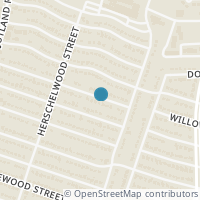 Map location of 5406 Willow Glen Drive, Houston, TX 77033