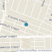 Map location of 4323 Rosemont St, Houston TX 77051