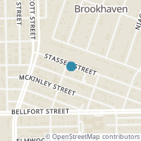 Map location of 4206 Rosemont Street, Houston, TX 77051