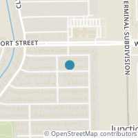Map location of 4318 Firestone Drive, Houston, TX 77035