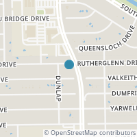 Map location of 5907 Rutherglenn Dr, Houston TX 77096