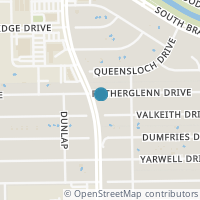 Map location of 5843 Rutherglenn Drive, Houston, TX 77096