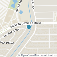 Map location of 10007 Willowgrove Dr, Houston TX 77035