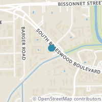 Map location of 8901 S Braeswood Boulevard #107, Houston, TX 77074