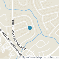 Map location of 5454 S Shady Creek Drive, Houston, TX 77017