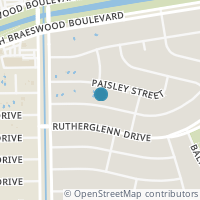Map location of 5326 Queensloch Dr, Houston TX 77096