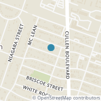 Map location of 4545 Newberry St, Houston TX 77051