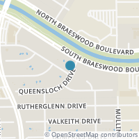 Map location of 5802 Braesheather Dr, Houston TX 77096