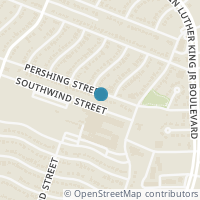Map location of 5334 Pershing St, Houston TX 77033