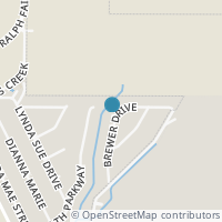 Map location of 25231 BREWER DR, San Antonio, TX 78257