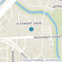 Map location of 8918 Bissonnet St #207, Houston TX 77074