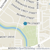 Map location of 8719 Nairn St, Houston TX 77074