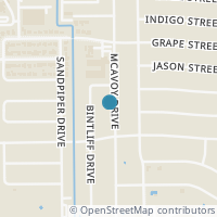 Map location of 8822 Mcavoy Dr, Houston TX 77074