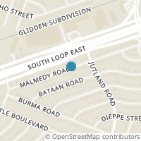 Map location of 5010 Malmedy Road, Houston, TX 77033