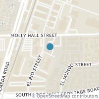 Map location of 2626 Holly Hall St #903, Houston TX 77054