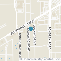 Map location of 8715 Cadawac Rd, Houston TX 77074