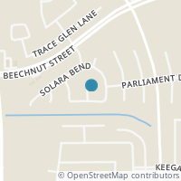 Map location of 8315 Ballina Ridge Court, Houston, TX 77083