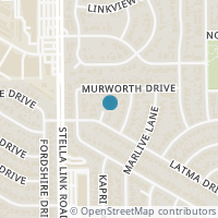 Map location of 9007 Latma Court, Houston, TX 77025